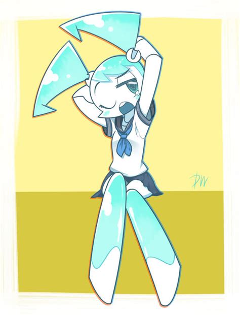 schoolgirl jenny my life as a teenage robot know your meme