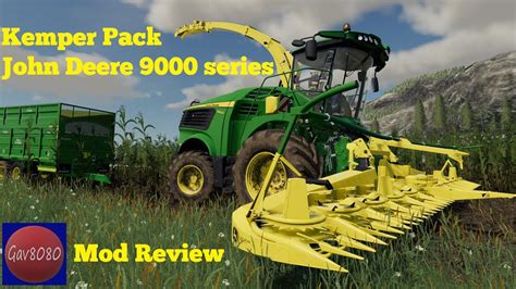 John Deere 9000 Series And Kemper Pack Farming Simulator 19 Mod Review