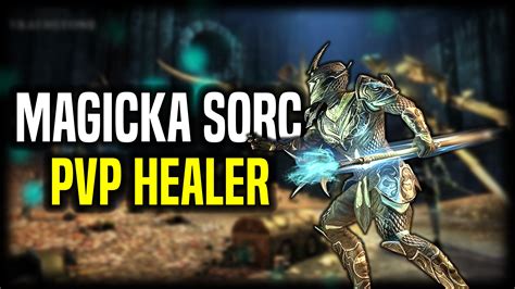 Eso Sorcerer Pvp Healer Build Deltia S Gaming