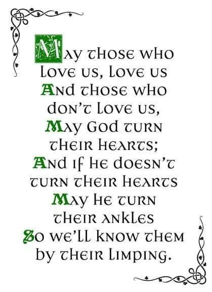 Irish Curse Irish Blessing Quotes Blessed Quotes Irish Prayer