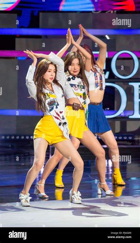 red velvet sep 3 2018 k pop girl group red velvet performs at the seoul international drama