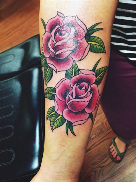 Traditional Rose Tattoo Tatuajes De Rosa Tradicionales