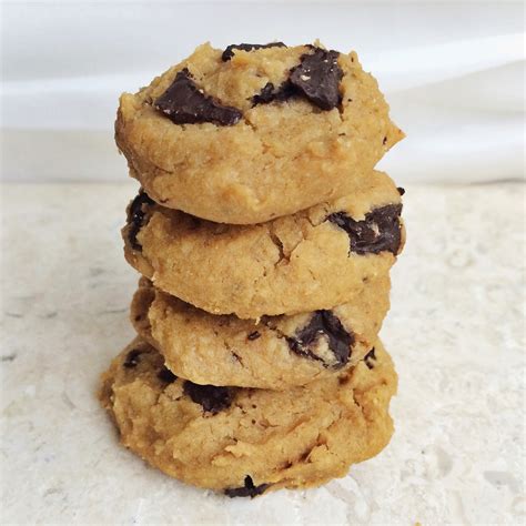 Flourless Peanut Butter Chocolate Chunk Cookies Gluten Free Vegan