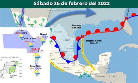 Sábado caluroso y lluvias aisladas en Quintana Roo Quadratin Quintana Roo