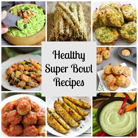 Healthy Super Bowl Recipes Runeatsnap