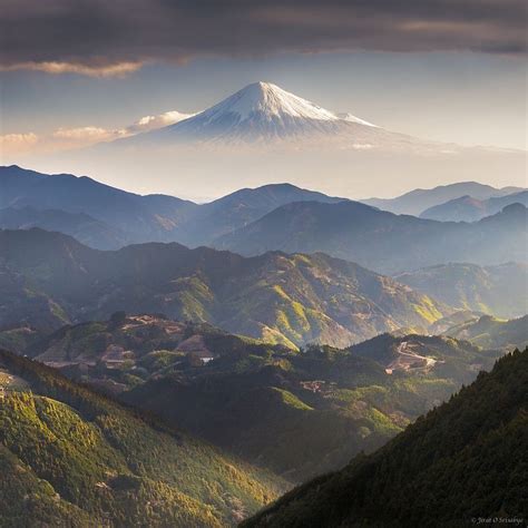 The Morning Light Of Mount Fuji From Shimizu Ku Shizuoka Photo By