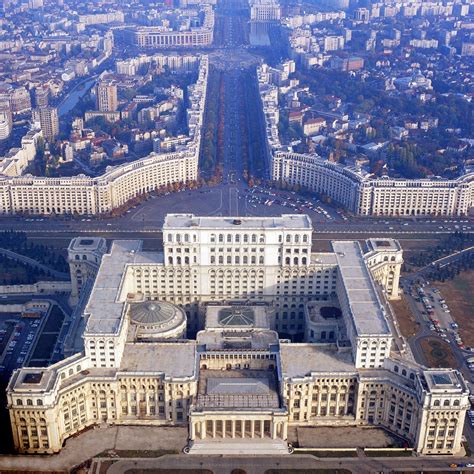 Bucharest Parliament Bucharest Romania Palace Of The Parliament