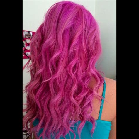 Ion Lavender and Rose with MP Hot Hot Pink | Hot pink hair ...