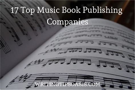 17 Top Music Book Publishing Companies Writing Tips Oasis A Website