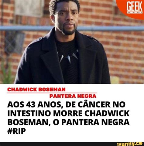 Chadwick Boseman Hrip Pantera Negra Aos Anos De C Ncer No Intestino
