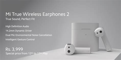 Xiaomi / mi true wireless earphones 2 basic. Xiaomi Mi True Wireless Earphones 2 debuts with Rs. 3,999 ...