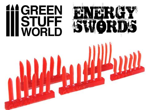 Energy Swords Conversion Set Red Tabletop Game And Hobby
