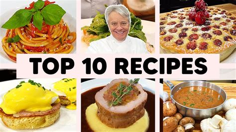 top 10 recipes you need to learn from chef jean pierre youtube