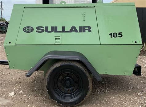 Used Sullair 185H Diesel Air Compressor 185 004-143722