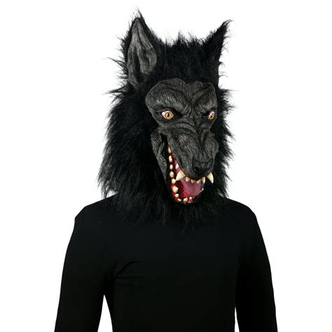Way To Celebrate Deluxe Werewolf Mask Black