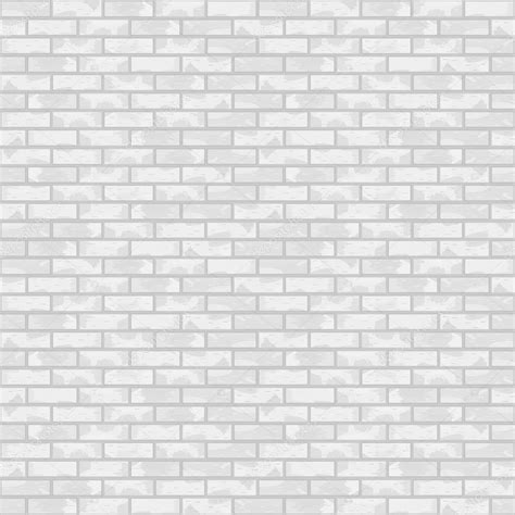 Seamless White Brick Wall — Stock Vector © Human306 10663344