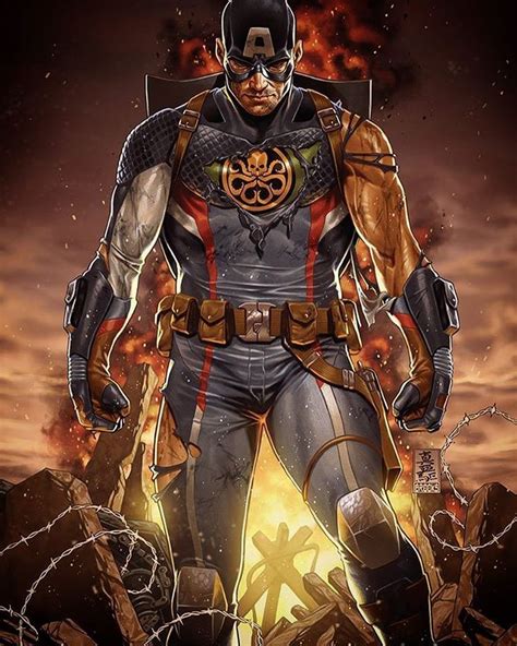 Mark Brooks Hydra Captain America Hydra Captain America Captain Hydra