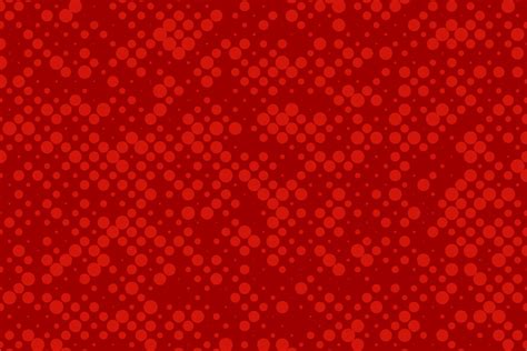 Red Halftone Dot Pattern Graphic By Davidzydd · Creative Fabrica