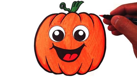 37 Best Ideas For Coloring Cute Pumpkin Drawing