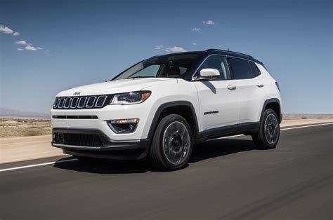 2017 Jeep Compass Limited Front Side Motion View Piamonte