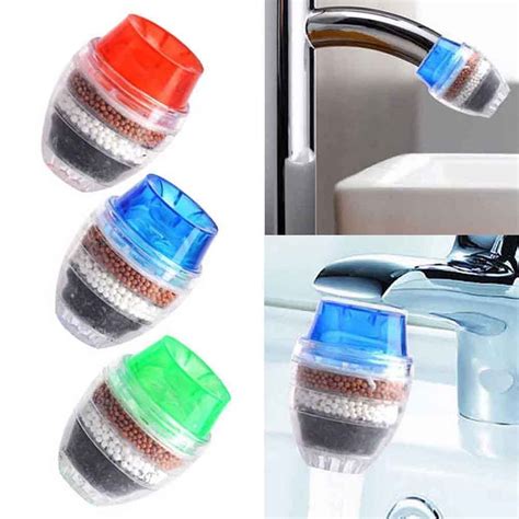 1 Pcs Tap Faucet Filter 5 Layers Drinking Water Purifier Water Filter