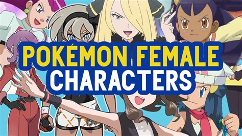 Pokemon Female Main Characters
