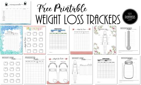 Weight Loss Tracker Printable Pdf My Xxx Hot Girl