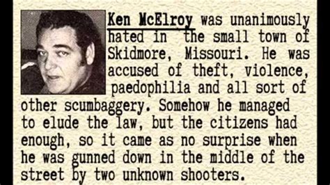 Mystery Of Ken Mcelroy Youtube