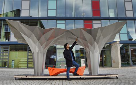 Foldfinding Origami Pavilion By Tal Freidman Parametric Architecture