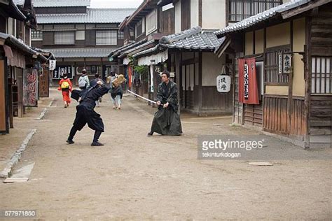 Ninja Fight Photos And Premium High Res Pictures Getty Images