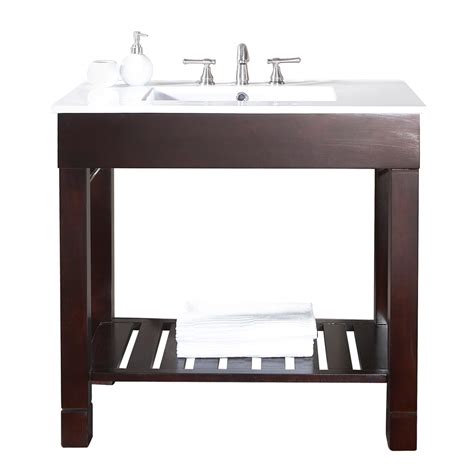 Bathroom hardware sets buying guide. Avanity Loft 36" Single Modern Bathroom Vanity Set - Dark ...