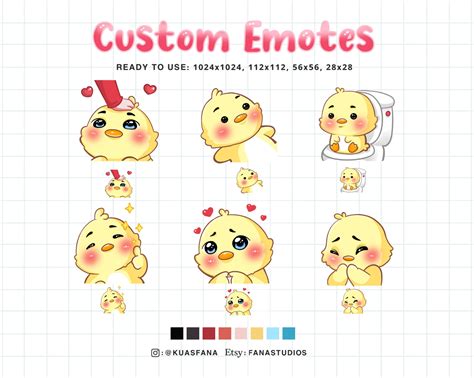 Custom Twitch Emotes Personalized Emotes Gaming Emotes Etsy