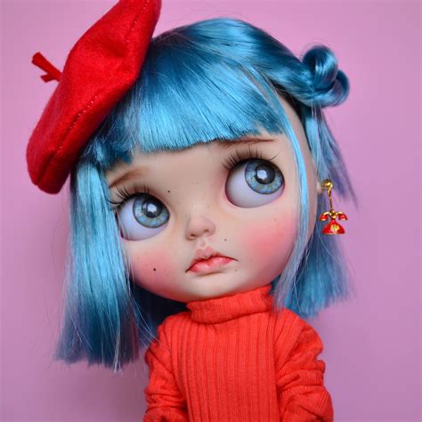Nana Custom Blythe Doll Tinycutepie Etsy