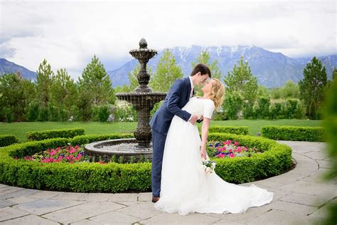 Gorgeous Sleepy Ridge Golf Course Bridal Utah Wedding Photographer