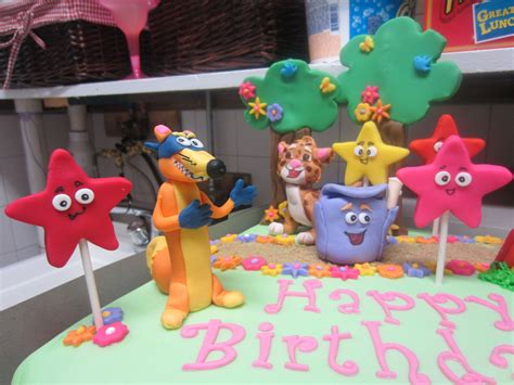 Yummy Dora And Diego Birthday Cakeamazing Attention To The Details