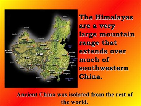 Himalayas Ancient China Map