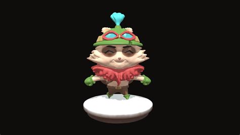 Teemo Fan Art Download Free 3d Model By Cristobalmardoneschl F842610