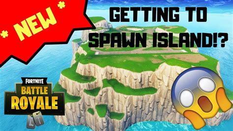 New Getting On Spawn Island In Fortnite Battle Royale Youtube