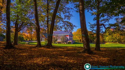 Scenic Vermont Photography Autumn Foliage In Middlebury Vermont