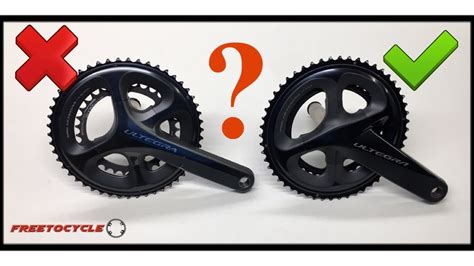 Shimano Ultegra R8000 Chainrings On 6800 Crank Arms Youtube