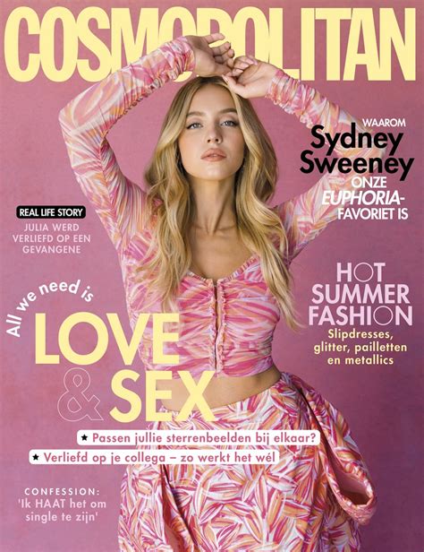 Cosmopolitan Editie 3 2022 Tijdschrift Sydney Sweeney