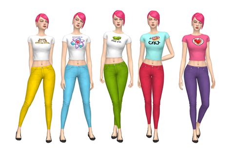 Deeliteful Simmer Matching Kids Outfits Sims 4 Cc Kids Clothing