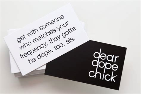 Dear Dope Chick Encouragement Cards