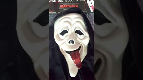 Scary Movie Ghost Face Wazzup Mask Review Youtube