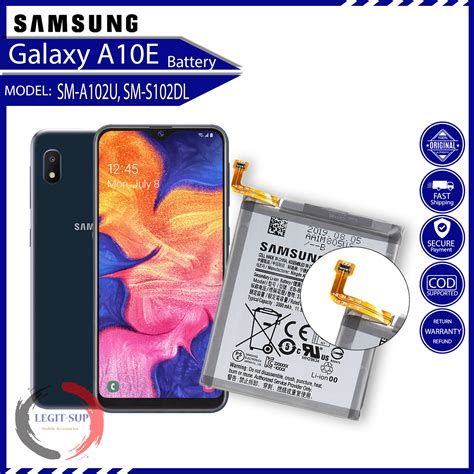 Samsung Galaxy A10e Battery Model Eb Ba202abu 3000mah Original