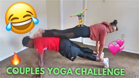 Couples Yoga Challenge Funny Youtube