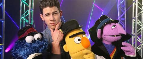 Nick Jonas Debuts Check That Shape With ‘sesame Street Characters
