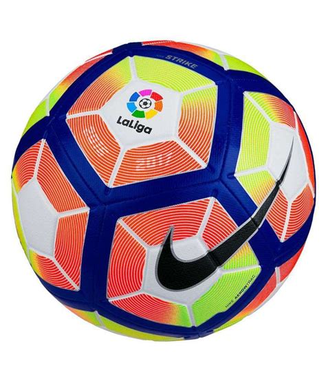 The new nike la liga merlin ball boasts an outstanding look in white, red and yellow for perfect visibility. Nike Strike La Liga Football / Ball Size - 5: Buy Online ...
