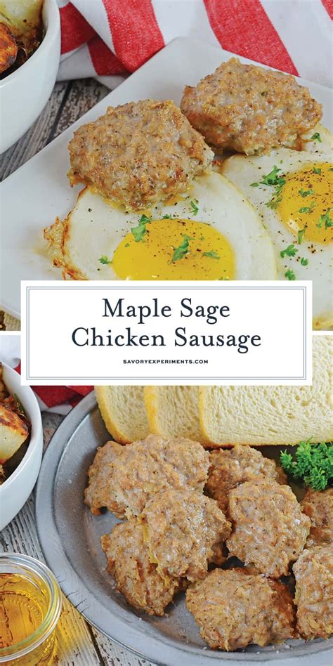 Maybe you would like to learn more about one of these? Maple Sage Chicken Sausage | Savory Experiments