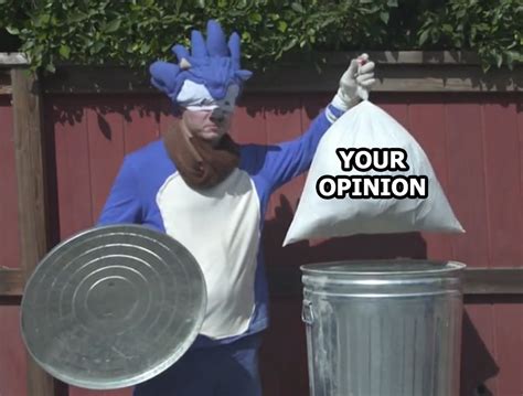 Opinion Discarded Into The Trash It Goes Opinion Discarded Know